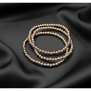 The Trinity Orbit Beaded Bracelet